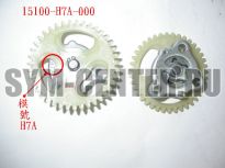 Насос масляный в сборе SYM VS 150 15100-H7A-000 ― | SYM-CENTER.ru - Мототехника SYM, запчасти, сервис
