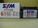 АКБ Yuasa (YTX7A-BS) 150x87x94  + -  JET4_125, SYMPHONY50SR, ALLO50, JET4_50, SYMPHONY125SR, JET4NAK  1Y01GY601Y