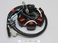 Статор генератора в сборе (6 кат.) SYM ALLO 125; Jet4 125; SYMPHONY 125SR 31120-ARA-000 ― | SYM-CENTER.ru - Мототехника SYM, запчасти, сервис