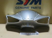 Облицовка руля передняя серебристый (S-880S) SYM SYMPHONY 125SR; SYMPHONY 50 SPORT 53205-X3A-000-SB ― | SYM-CENTER.ru - Мототехника SYM, запчасти, сервис