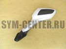 Зеркало заднего обзора левое белый_WH-300P SYM GTS300i 88120-HMA-900-QU