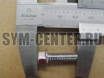 Винт с фланцем М6х18 SYM JOYMAX 300i ABS; GTS300i; MAXSYM 400; MAXSYM 600; ATV600; ATV600LE(UA60A2-6); ATV600LE(UA60A3-6) 96001-06018-00 ― | SYM-CENTER.ru - Мототехника SYM, запчасти, сервис