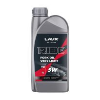 LAVR Ln7782 Вилочное масло МОТО RIDE Fork oil 5W (1л), арт. Ln35169 ― | SYM-CENTER.ru - Мототехника SYM, запчасти, сервис